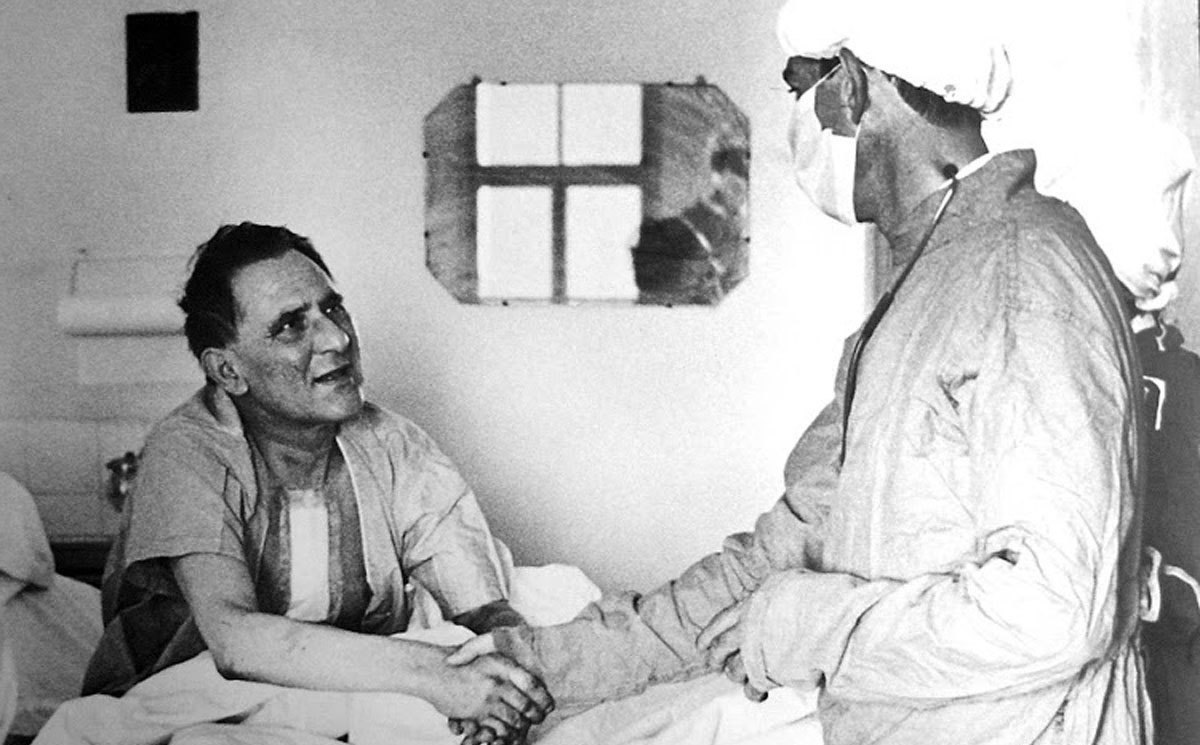 Il primo trapianto di cuore della storia, Il chirurgo Christiaan Barnard e il paziente Louis Washkansky.
