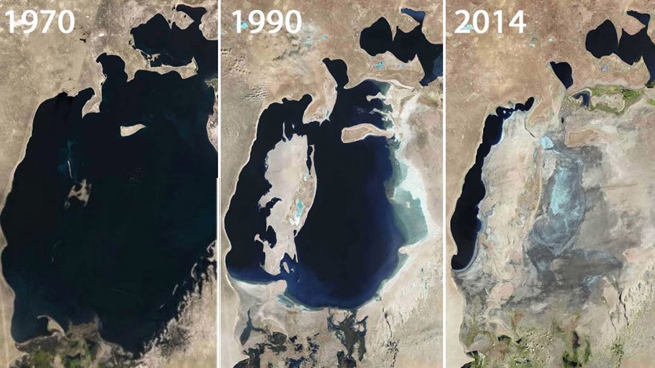 La scomparsa del mare d'Aral